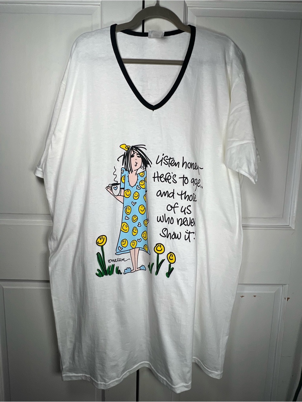 NWT Vintage Emerson Street Clothing Women's Nightshirt In a Bag O/S